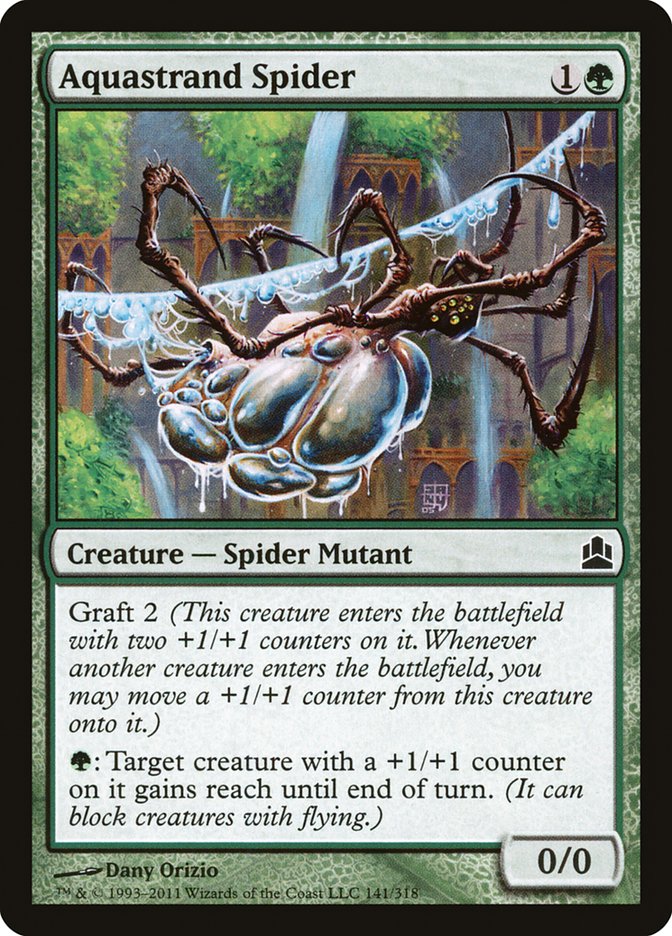 Aquastrand Spider [Commander 2011] | Anubis Games and Hobby