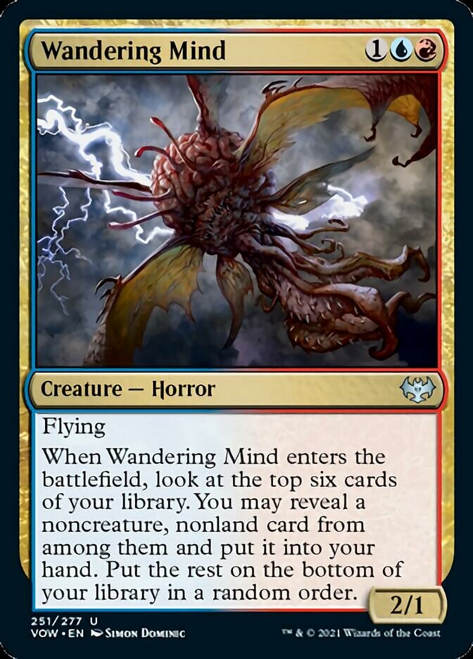 Wandering Mind [Innistrad: Crimson Vow] | Anubis Games and Hobby