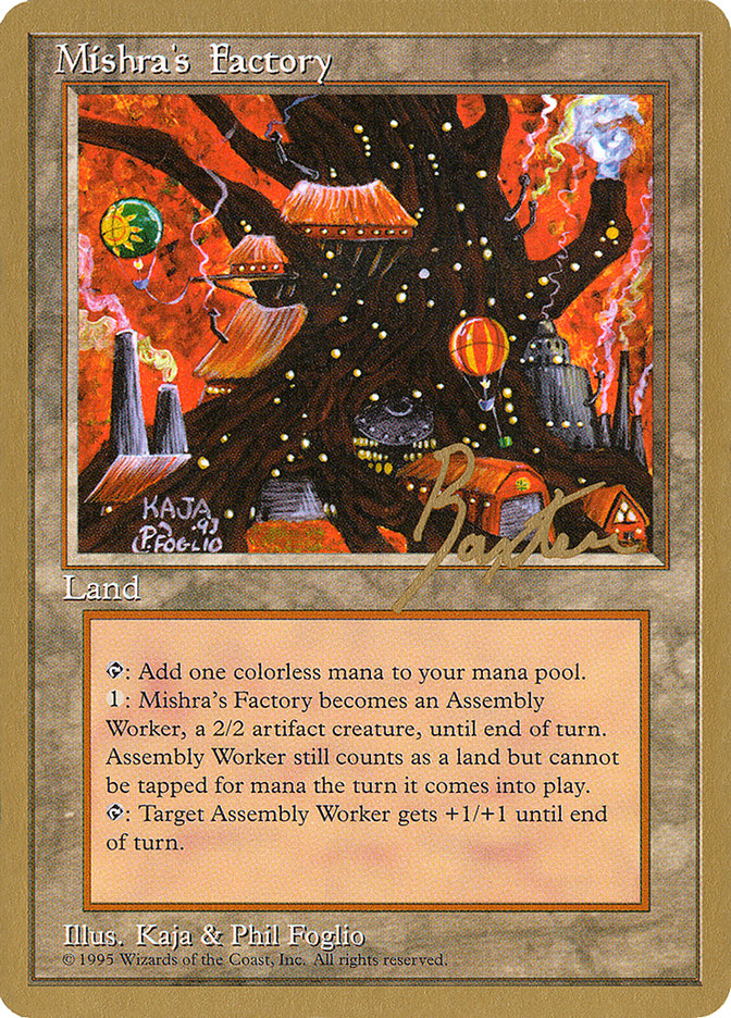 Mishra's Factory (George Baxter) [Pro Tour Collector Set] | Anubis Games and Hobby