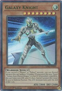 Galaxy Knight (Green) [LDS2-EN049] Ultra Rare | Anubis Games and Hobby