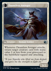 Bereaved Survivor // Dauntless Avenger [Innistrad: Midnight Hunt] | Anubis Games and Hobby