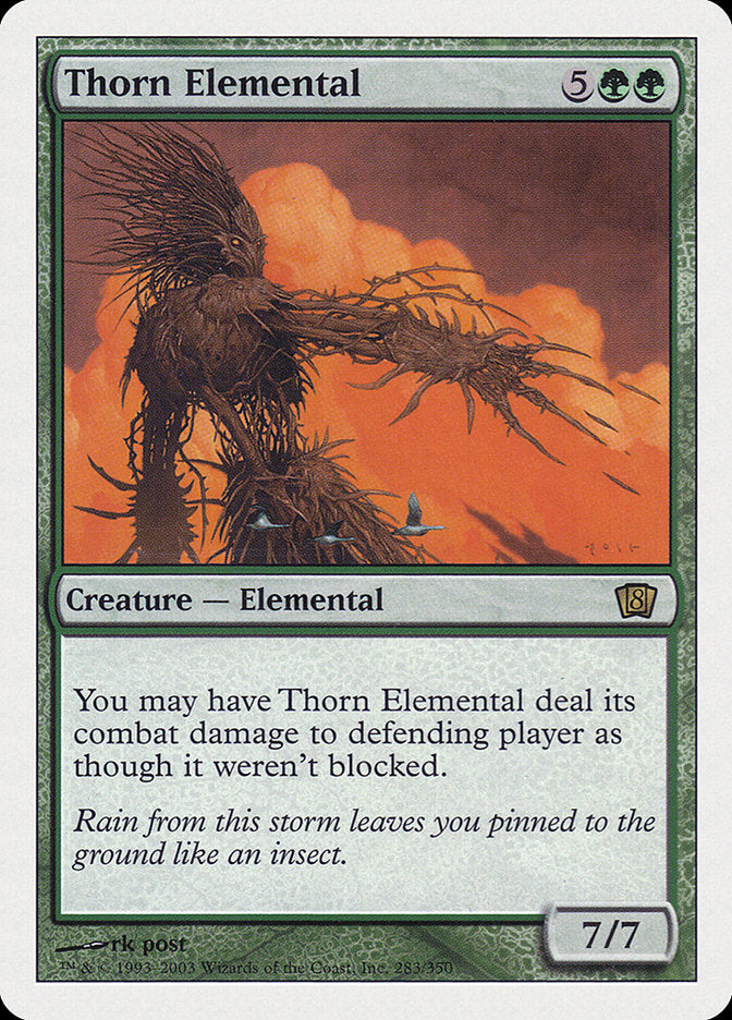 Thorn Elemental [Eighth Edition] | Anubis Games and Hobby