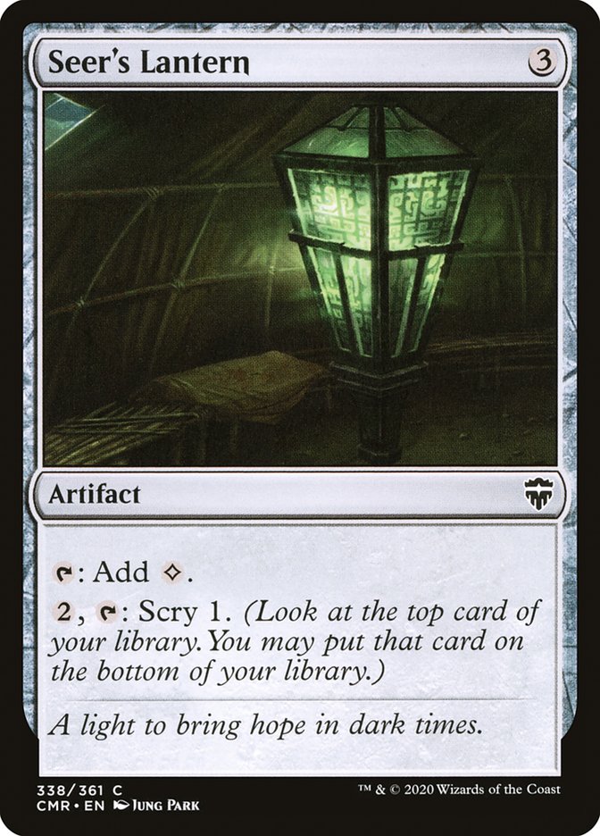 Seer's Lantern [Commander Legends] | Anubis Games and Hobby