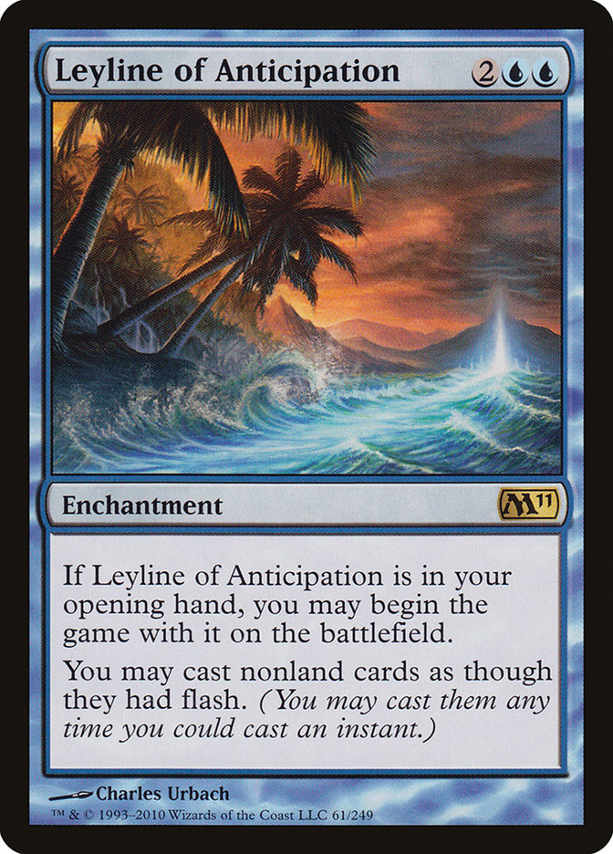 Leyline of Anticipation [Magic 2011] | Anubis Games and Hobby