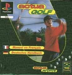 Actua Golf - PAL Playstation | Anubis Games and Hobby