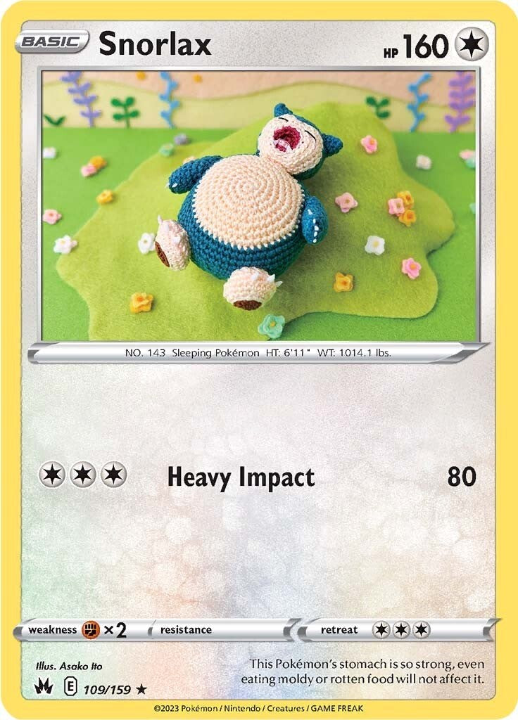 Snorlax (109/159) [Sword & Shield: Crown Zenith] | Anubis Games and Hobby