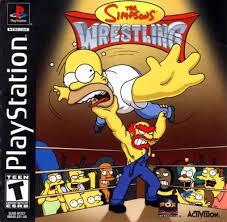 The Simpsons Wrestling - Playstation | Anubis Games and Hobby