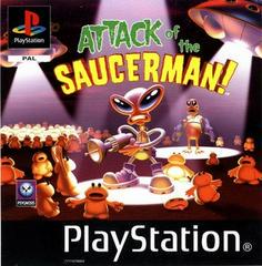 Attack of the Saucerman - PAL Playstation | Anubis Games and Hobby