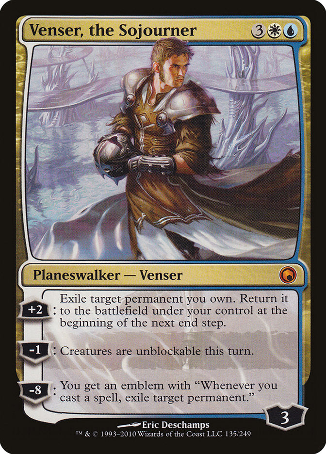 Venser, the Sojourner [Scars of Mirrodin] | Anubis Games and Hobby