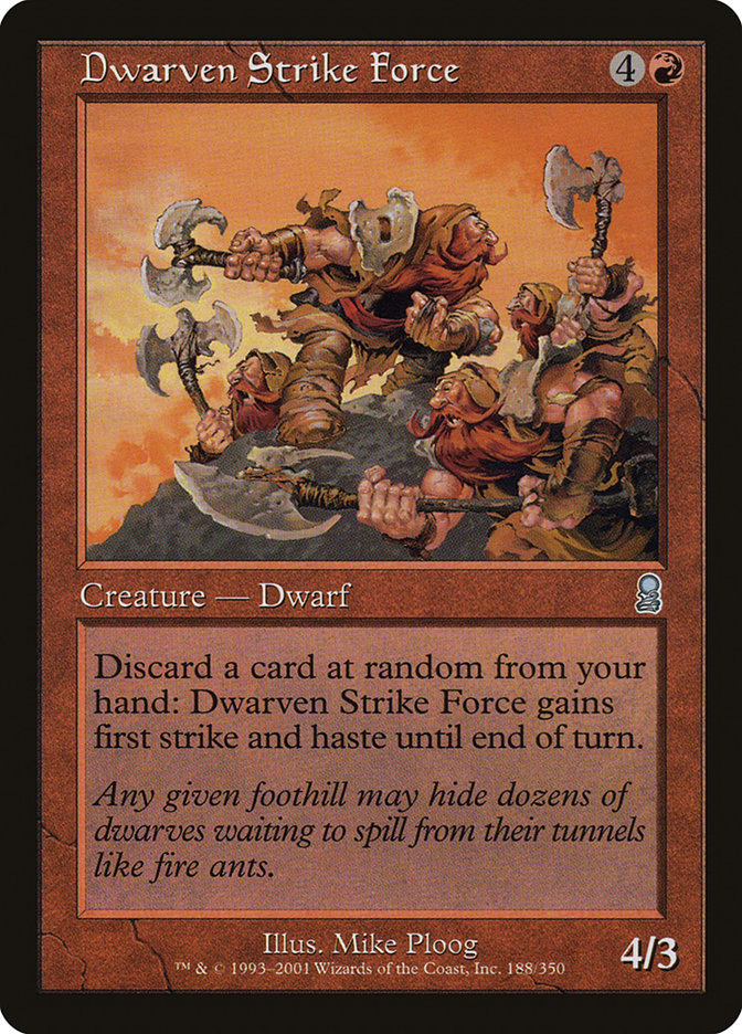 Dwarven Strike Force [Odyssey] | Anubis Games and Hobby