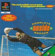 Complete Onside Soccer - PAL Playstation | Anubis Games and Hobby