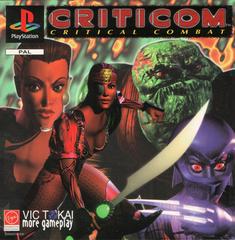 Criticom Critical Combat - PAL Playstation | Anubis Games and Hobby
