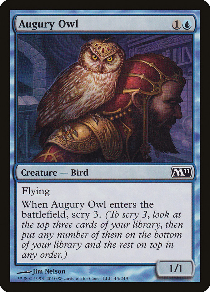 Augury Owl [Magic 2011] | Anubis Games and Hobby
