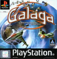 Galaga Destination Earth - PAL Playstation | Anubis Games and Hobby