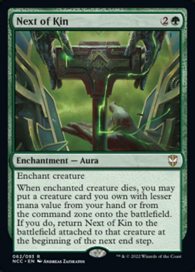 Next of Kin [Streets of New Capenna Commander] | Anubis Games and Hobby