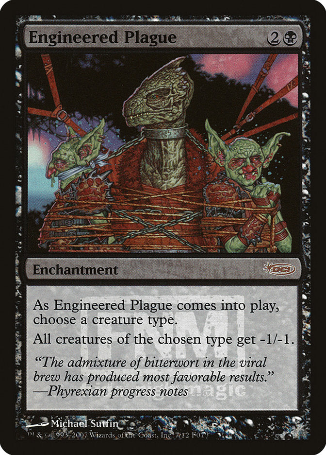 Engineered Plague [Friday Night Magic 2007] | Anubis Games and Hobby