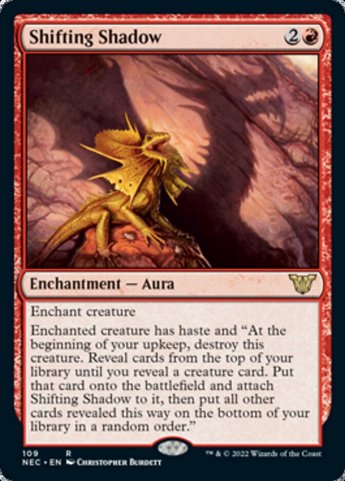 Shifting Shadow [Kamigawa: Neon Dynasty Commander] | Anubis Games and Hobby