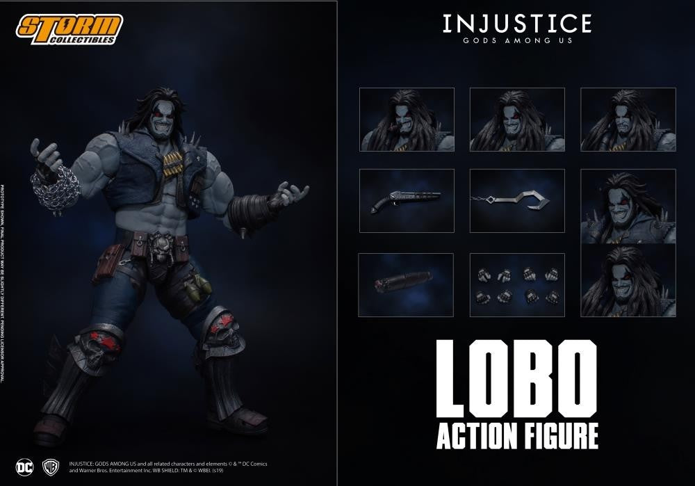 Lobo Injustice Gods Among Us 1/12 figure | Anubis Games and Hobby