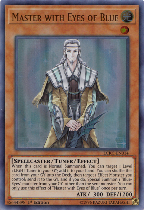 Master with Eyes of Blue [LCKC-EN014] Ultra Rare | Anubis Games and Hobby