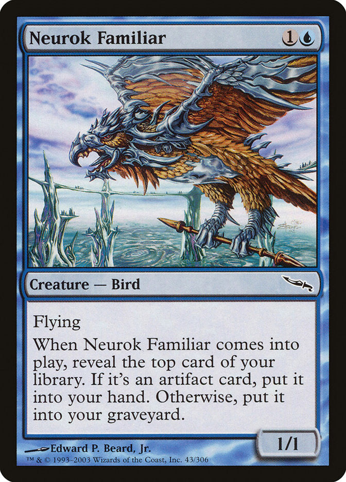 Neurok Familiar [Mirrodin] | Anubis Games and Hobby