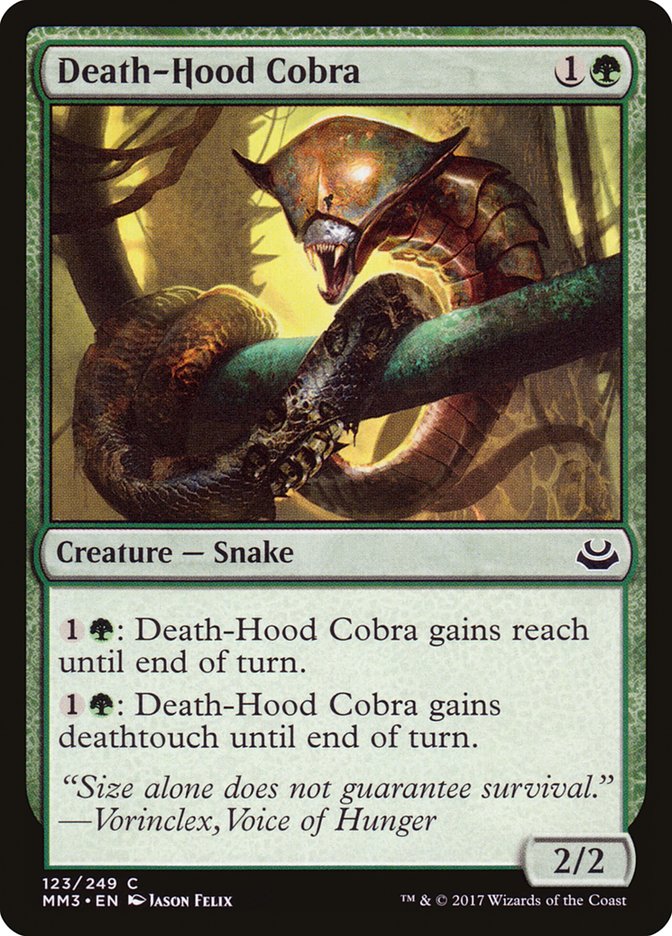 Death-Hood Cobra [Modern Masters 2017] | Anubis Games and Hobby