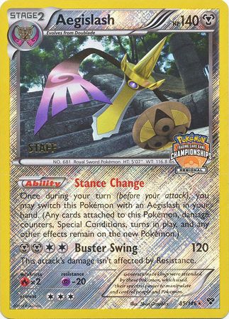 Aegislash (85/146) (Regional Championship Promo Staff) [XY: Base Set] | Anubis Games and Hobby