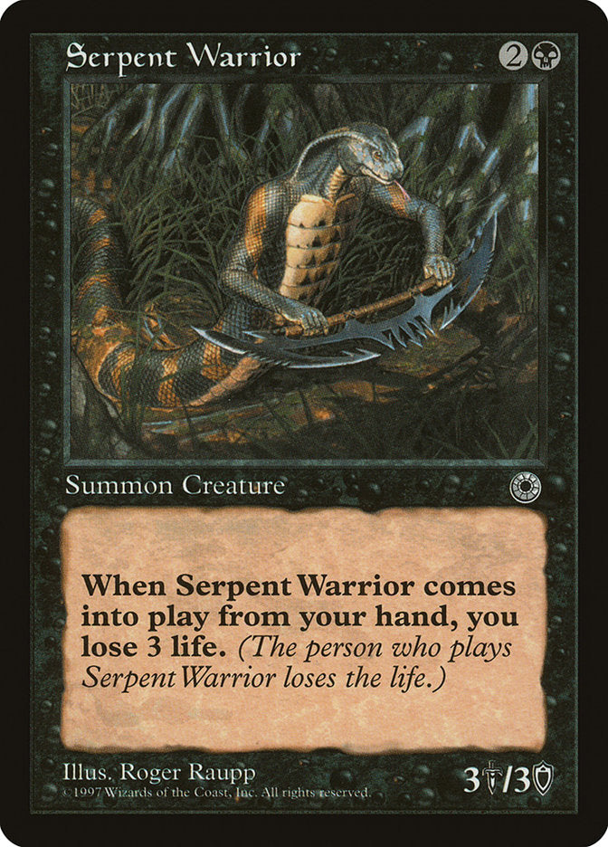 Serpent Warrior [Portal] | Anubis Games and Hobby