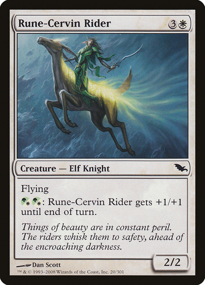 Rune-Cervin Rider [Shadowmoor] | Anubis Games and Hobby