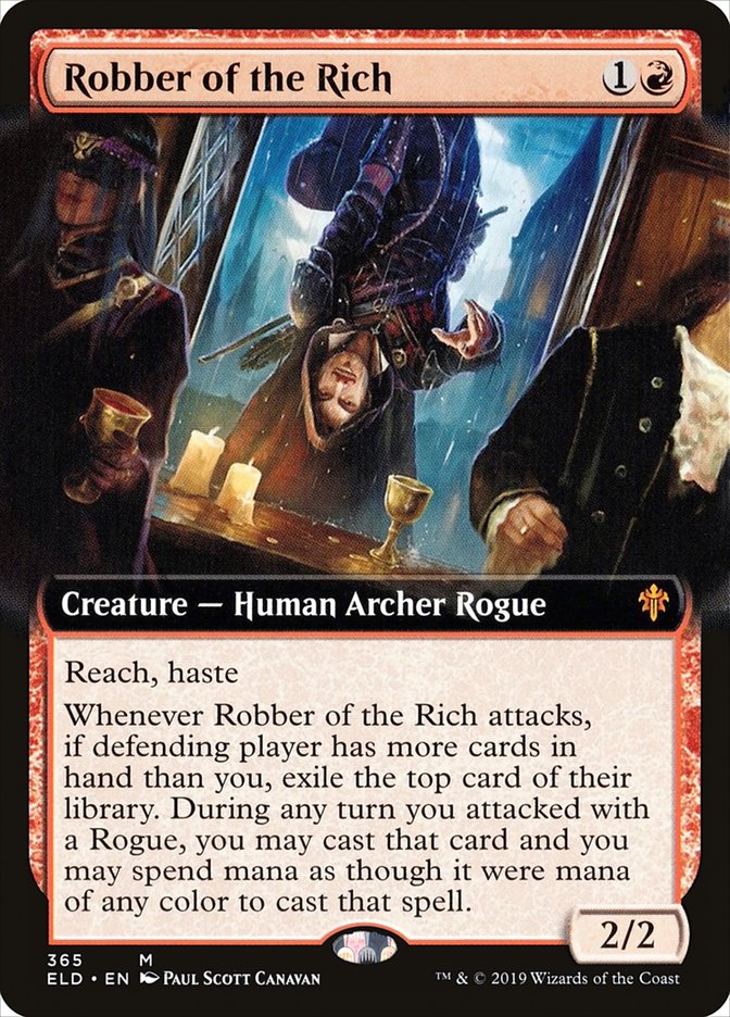 Robber of the Rich (Extended Art) [Throne of Eldraine] | Anubis Games and Hobby