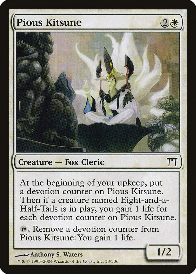 Pious Kitsune [Champions of Kamigawa] | Anubis Games and Hobby