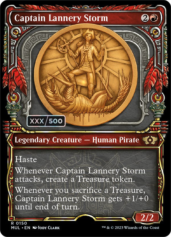 Captain Lannery Storm (Serialized) [Multiverse Legends] | Anubis Games and Hobby