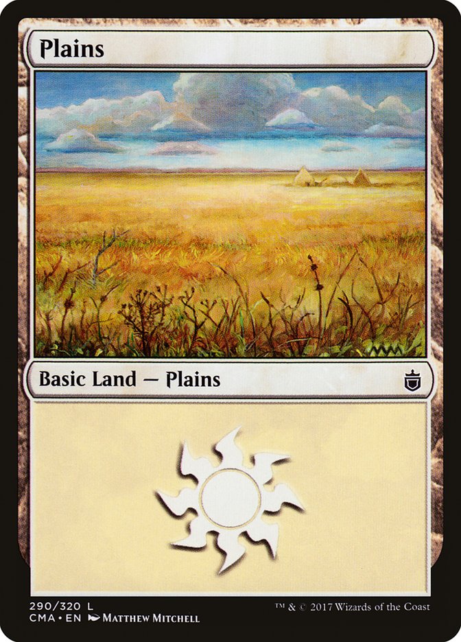 Plains (290) [Commander Anthology] | Anubis Games and Hobby