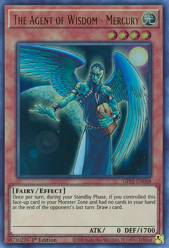 The Agent of Wisdom - Mercury [GFP2-EN048] Ultra Rare | Anubis Games and Hobby