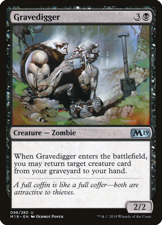 Gravedigger [Core Set 2019] | Anubis Games and Hobby