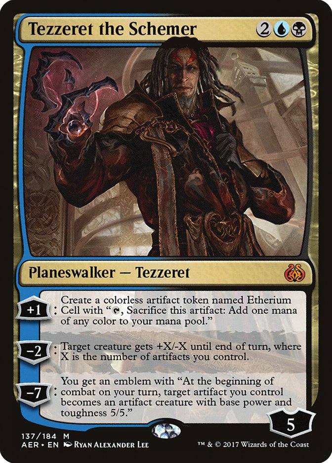 Tezzeret the Schemer [Aether Revolt] | Anubis Games and Hobby