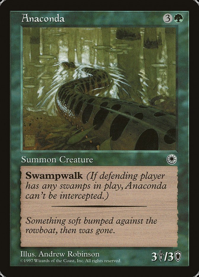 Anaconda (With Flavor Text) [Portal] | Anubis Games and Hobby