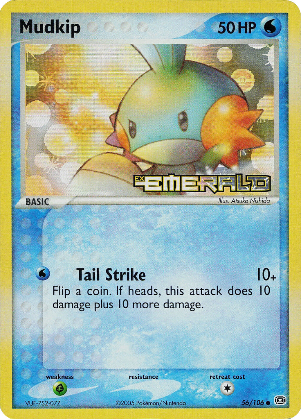 Mudkip (56/106) (Stamped) [EX: Emerald] | Anubis Games and Hobby