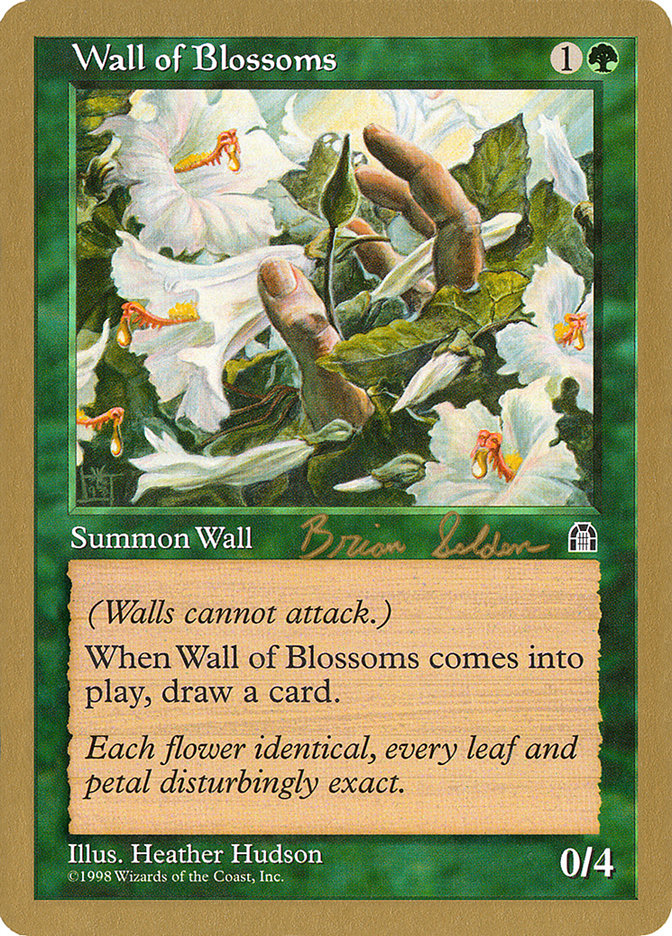 Wall of Blossoms (Brian Selden) [World Championship Decks 1998] | Anubis Games and Hobby