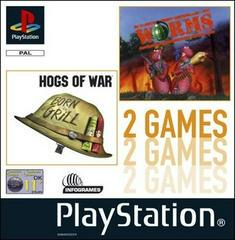 Hogs of War & Worms - PAL Playstation | Anubis Games and Hobby