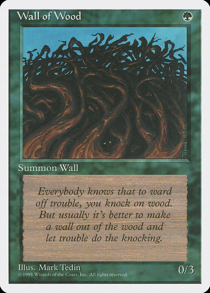 Wall of Wood [Fourth Edition] | Anubis Games and Hobby