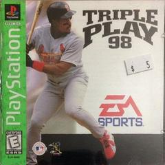 Triple Play 98 [Greatest Hits] - Playstation | Anubis Games and Hobby