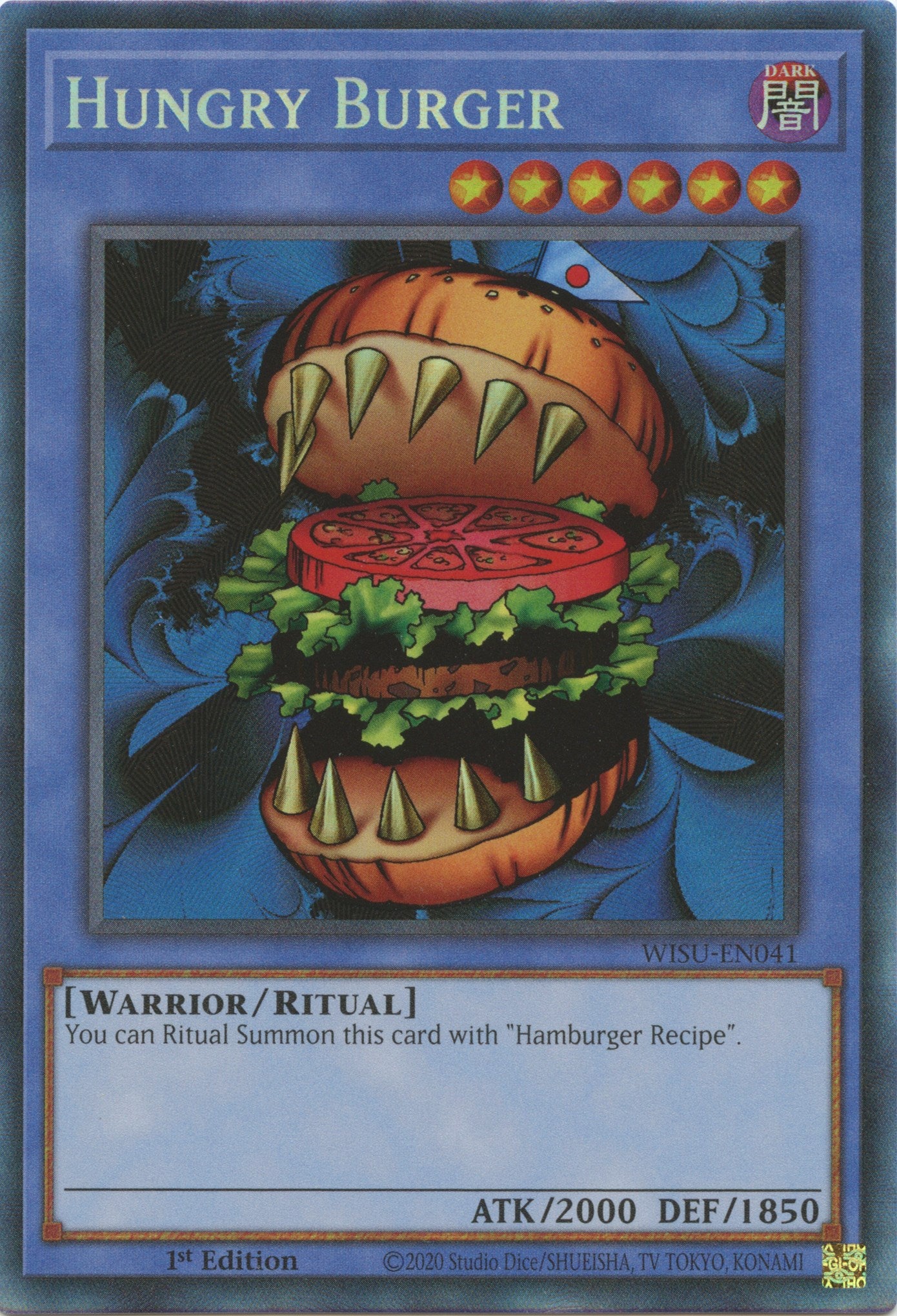 Hungry Burger [WISU-EN041] Collector's Rare | Anubis Games and Hobby