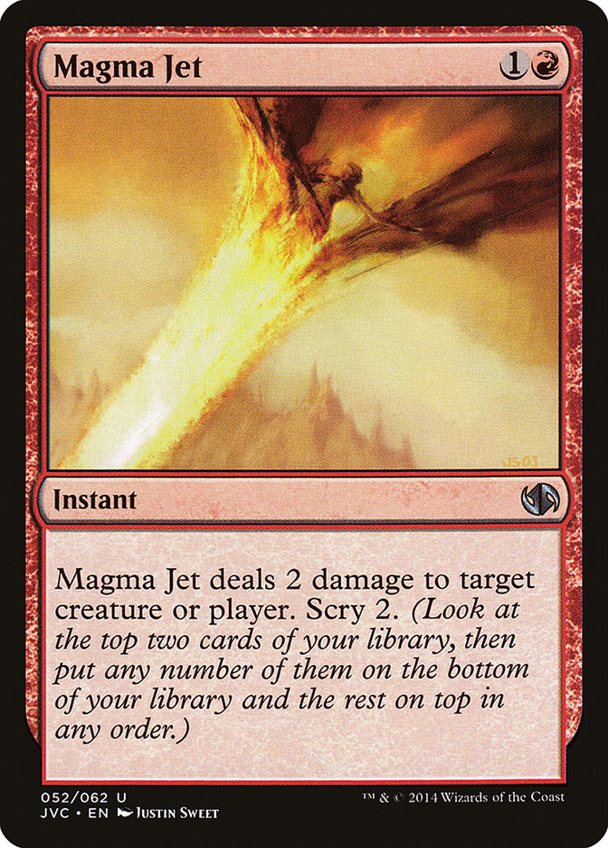 Magma Jet [Duel Decks Anthology] | Anubis Games and Hobby