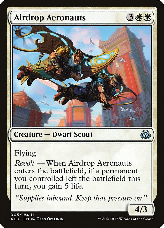 Airdrop Aeronauts [Aether Revolt] | Anubis Games and Hobby