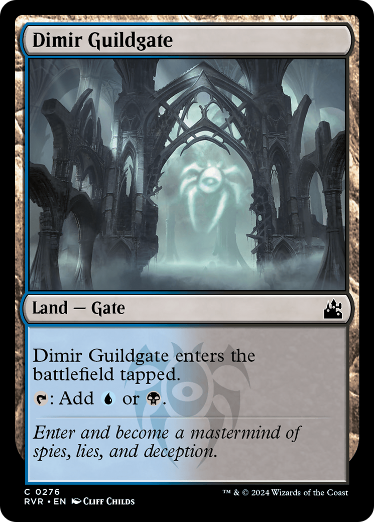 Dimir Guildgate [Ravnica Remastered] | Anubis Games and Hobby