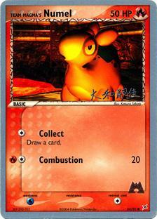 Team Magma's Numel (64/95) (Magma Spirit - Tsuguyoshi Yamato) [World Championships 2004] | Anubis Games and Hobby