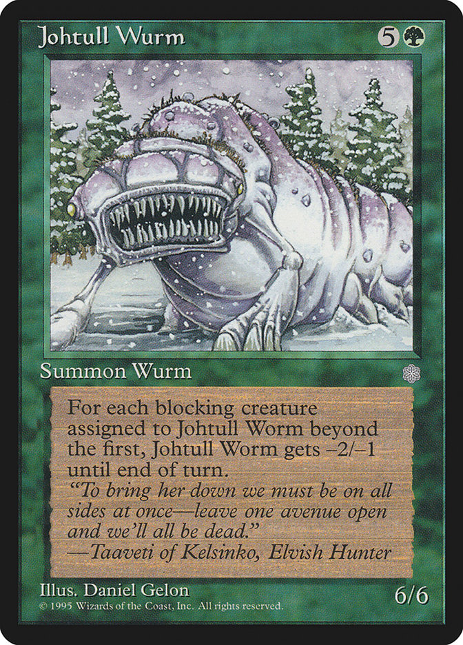 Johtull Wurm [Ice Age] | Anubis Games and Hobby