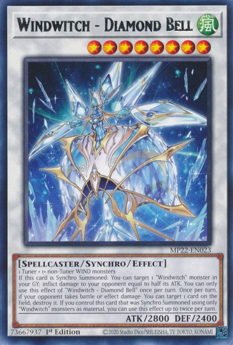 Windwitch - Diamond Bell [MP22-EN023] Rare | Anubis Games and Hobby