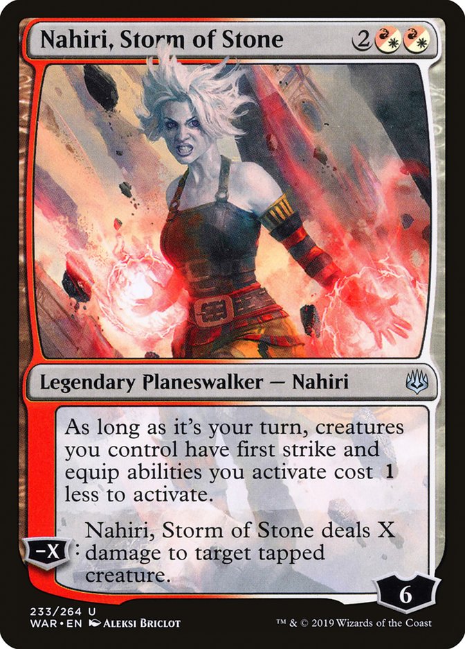 Nahiri, Storm of Stone [War of the Spark] | Anubis Games and Hobby