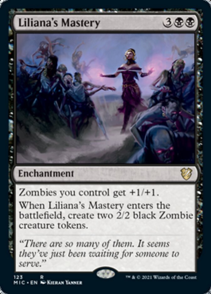 Liliana's Mastery [Innistrad: Midnight Hunt Commander] | Anubis Games and Hobby